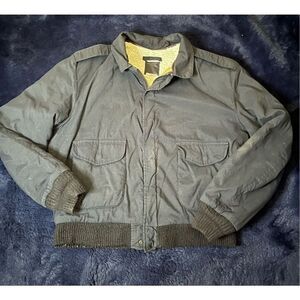 Vintage Made In USA Bomber Jacket Sz Large